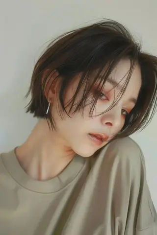 ショート カラー 🌜 Lulu 🌛 公式/大通のヘアスタイル