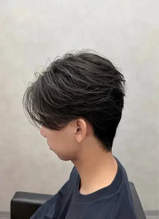 ミディアム メンズ そら/XeRo渋谷 /カットモデル募集のヘアスタイル