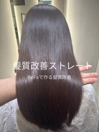 ミディアム noah  rance池袋所属・💎ReFaで作る 髪質改善💎のヘアスタイル
