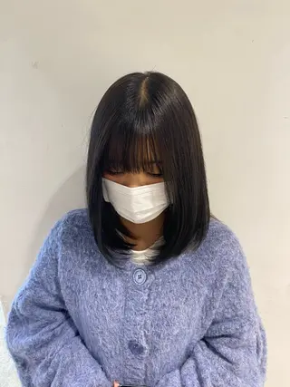 ミディアム カラー 💫艶ハイトーン特化 💫佐藤望のヘアスタイル