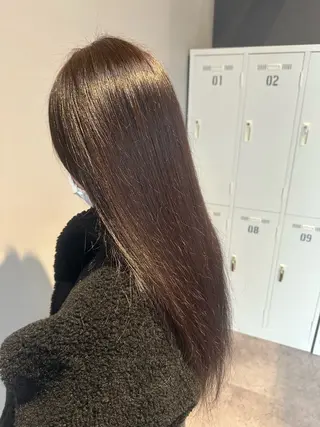 ロング Agu まゆかのヘアスタイル