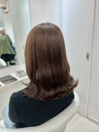 ミディアム カラー ParveMix┊ 太田 千尋🥨のヘアスタイル