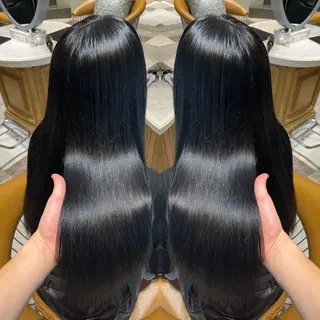 ロング カラー カットモデル募集 艶カラー/ユウトのヘアスタイル