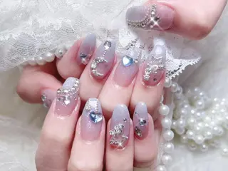 ネイル 🎀彩羽チップ 長さだし専門🎀のネイルデザイン