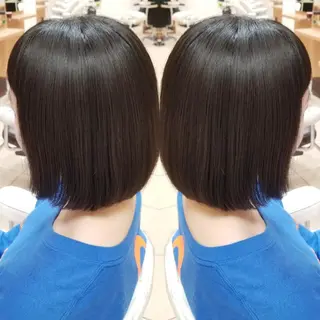 ミディアム パーマ 髪質改善特化美容師 小林和哉のヘアスタイル