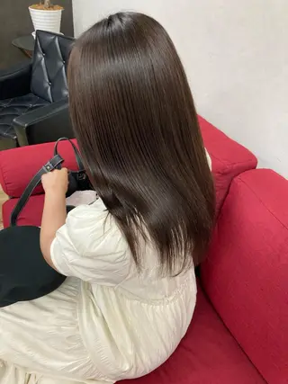 ロング nono/パーマ /顔まわりカット🐈のヘアスタイル