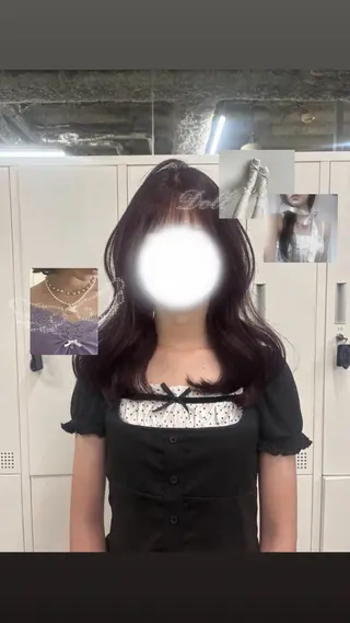 ロング Allure表参道 /ハンナのヘアスタイル