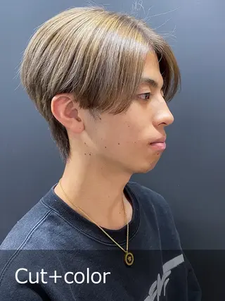 ショート メンズ anyhow academyのヘアスタイル