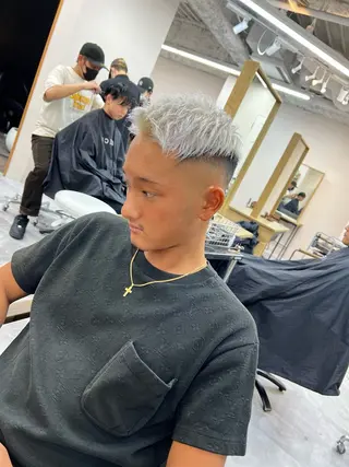 ショート カラー DIECE 2’nd Flor所属・🌿渋谷🌿 メンズ特化🌿ナゴムのヘアスタイル
