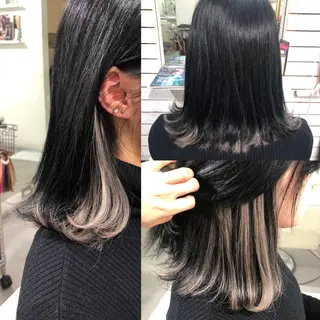 ミディアム カラー 🦋美髪/エクステ 🦋アベイクミのヘアスタイル
