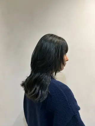 セミロング カラー レイヤーカット 🪡ｷﾀﾊﾗ　ｶﾅのヘアスタイル