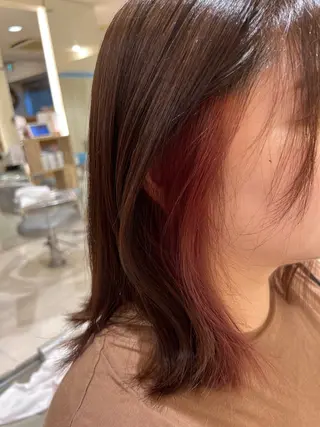 カラー 久永 菫のヘアスタイル