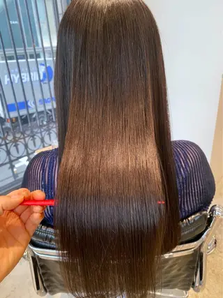 ロング パーマ 北花田美容師🍃村尾 光太/むらのヘアスタイル