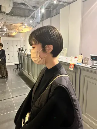 ショート カラー ショート/パーマ/ カラー/FUKOのヘアスタイル