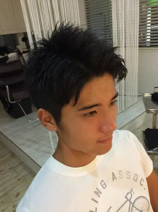 ショート メンズ 平内 賢人のヘアスタイル