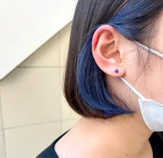 ショート カラー 【韓国艶カラー🎀】 添田 菜摘のヘアスタイル