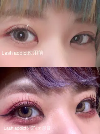 マツエク・マツパ 梅田ハイトーン チダ ヒナノのヘアスタイル