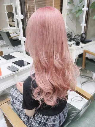 ロング カラー ヘアアレンジ Days 透明感カラーのヘアスタイル