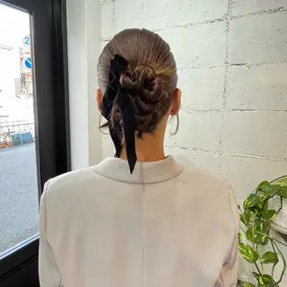 ヘアアレンジ 梅木 秀美のヘアスタイル