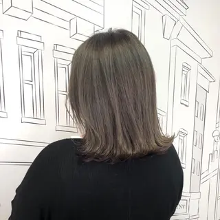 ミディアム カラー レイヤー,ボブ / 彩未のヘアスタイル