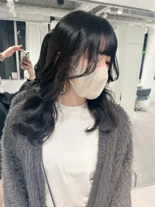 ロング カラー LANTERDIT所属・武藤 愛永のヘアスタイル