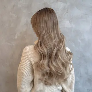 ミディアム カラー 池袋/ミニモSALE GLADGE🩵のヘアスタイル