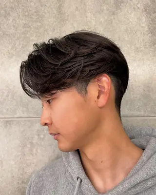 ショート パーマ メンズ 瀧野 翔吾【メンズ特化】のヘアスタイル