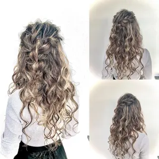 ロング ヘアアレンジ メンズ パーマ カラー 💜モテさせ屋💜 MASAのヘアスタイル