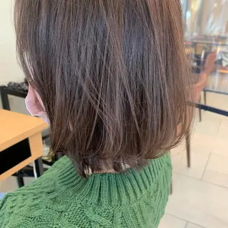 ショート カラー 🌱小顔ヘア/ボブ ミディアム/双葉🌱のヘアスタイル