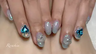 ネイル うる艶♡透明感ネイル Rirashiaのネイルデザイン