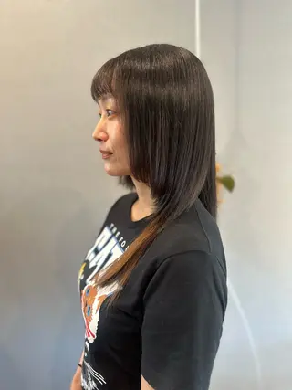 ロング カラー K Harukaのヘアスタイル