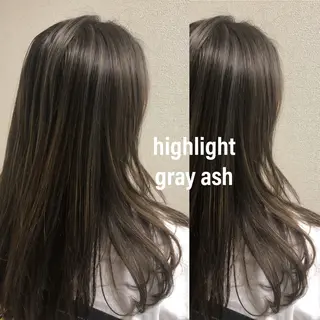 ロング カラー 透明感カラー* レイヤー/清水大地のヘアスタイル