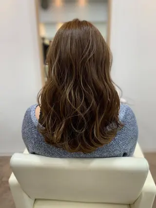 ロング N°rico川喜田 里衣のヘアスタイル