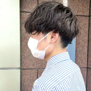 カラー メンズ 鈴木 美穂のヘアスタイル
