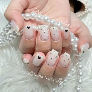 ネイル 💎CC・NaNa 韓国風ネイル🌙Cのネイルデザイン