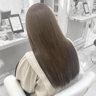 ロング カラー Ash 小岩店 ハセベのヘアスタイル