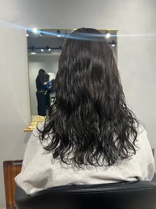 パーマ 【arc】 佐藤未希穂/レイヤーのヘアスタイル