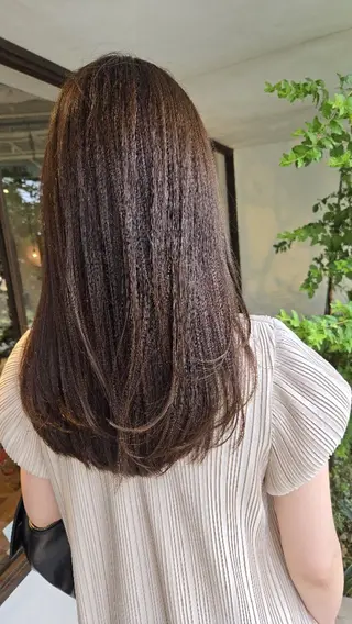 ロング カラー 韓国好き🇰🇷 美容師MIKUのヘアスタイル