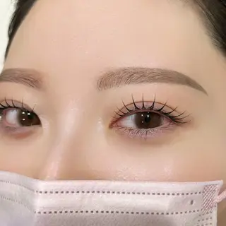 マツエク・マツパ Une fleur MIMI🤍のマツエク・マツパデザイン