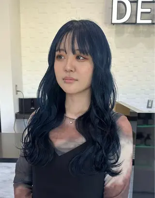 ロング カラー ORGN.所属・二千華 /カラーモデル募集中のヘアスタイル