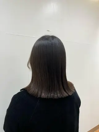 ミディアム カラー 韓国レイヤー×モテ髪 /MITSUKI🤍のヘアスタイル