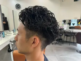 パーマ メンズ パーマ/京都駅 /メンズ/藤井 翔のヘアスタイル