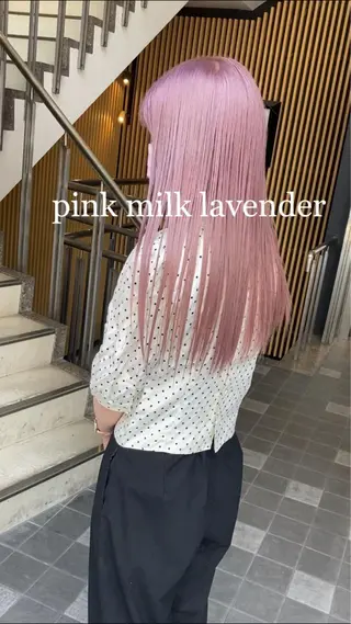 ロング カラー Selenehair 三条本店のヘアスタイル