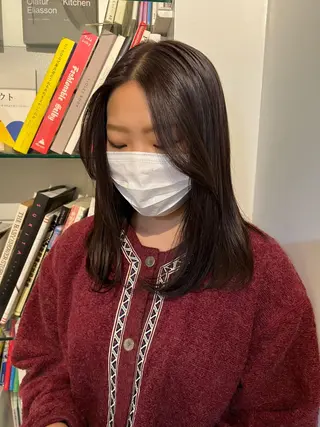 ミディアム KOCHAB本山所属・三谷 はるなのヘアスタイル