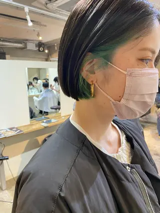 ショート カラー 下北沢 soiのヘアスタイル