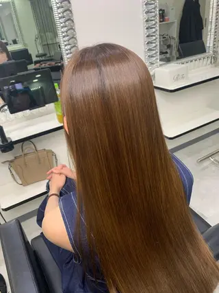 ロング ルービック難波／韓国 /艶カラー/KAZUのヘアスタイル