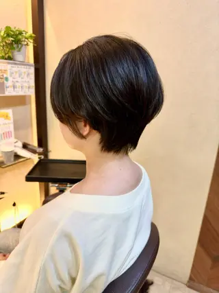 ショート レイヤーボブ/ 髪質改善/佐々木駿弥のヘアスタイル