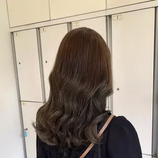 ロング 縮毛矯正/髪質改善/ 斉藤春のヘアスタイル