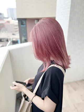 ミディアム カラー ✨【公式】 juhl.横浜✨のヘアスタイル