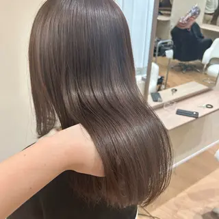 ロング カラー AVANCE.なかもず所属・砂野 真璃奈のヘアスタイル